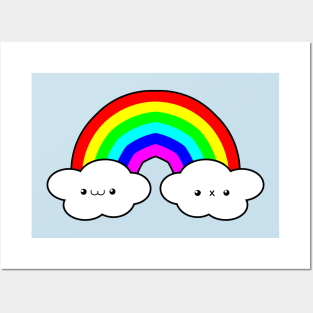 Cute Rainbow Posters and Art